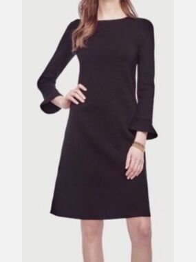 Ann Taylor Refined Knit Fluted Sleeves in Black Size Med BNWT